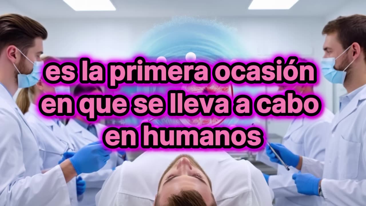 El primer trasplante de esperma a un hombre.