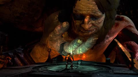 God Of War 3 Kratos Vs Cronos Boss Fight 4K 60FPS