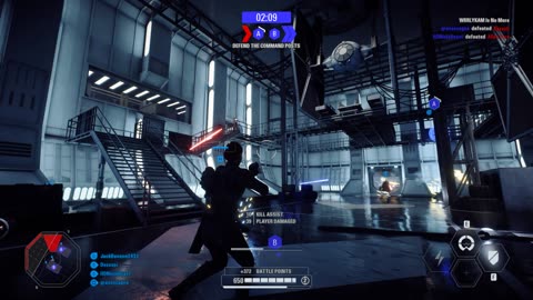 SWBF2 2017: Co-Op Mission Death Star II (Defending) Galactic Empire Gameplay