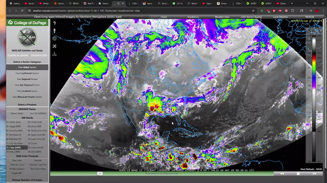 MEMORIAL DAY STORM SPLIT IN HALF