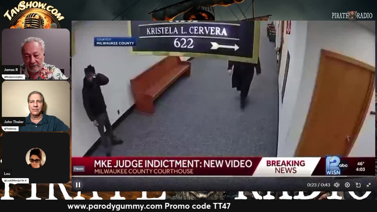 Pirate Radio Happy Friday! 05/23/25 / ParodyGummy.com Promo: TT47