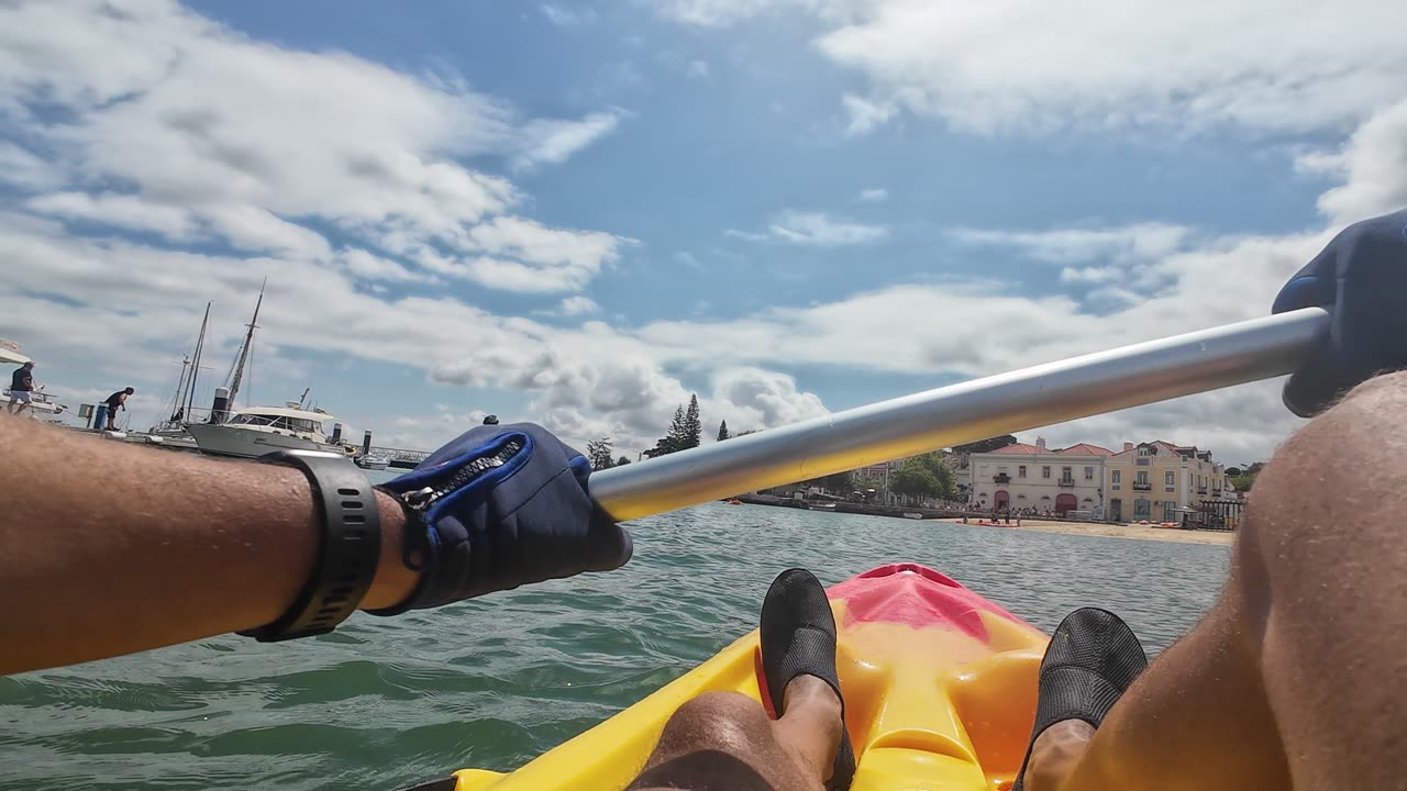 Kayak Ride on The South Side, Portugal - Margem Sul, S02E08 Seixal 20th of July 2K25 Part 3