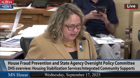 Minnesota's fraud committee meets to discuss fraud within the Housing Stabilization Service program