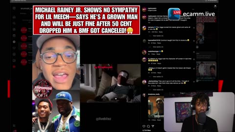 Michael Rainey Jr vs Lil Meech - SIDES WITH 50 CENT ?!