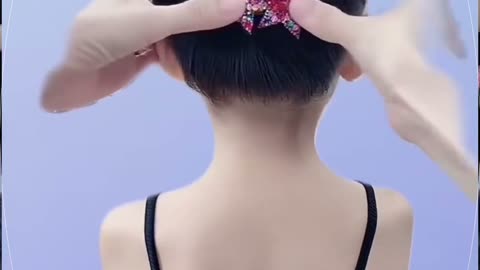 Easy Updo Hairstyle Tutorial for Kids #easy #updo #hairstyle #29