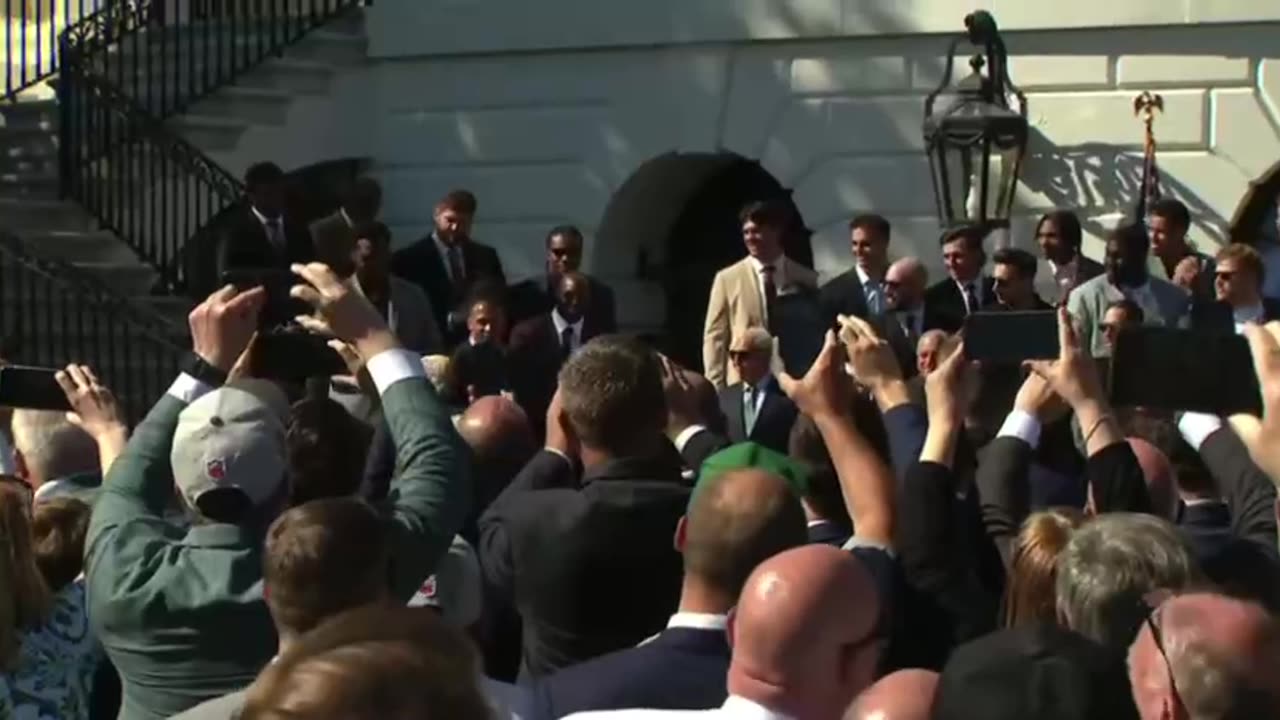 Eagles At The WH | POTUS