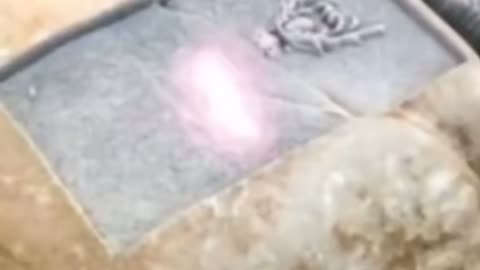 Ancient laser tech?
