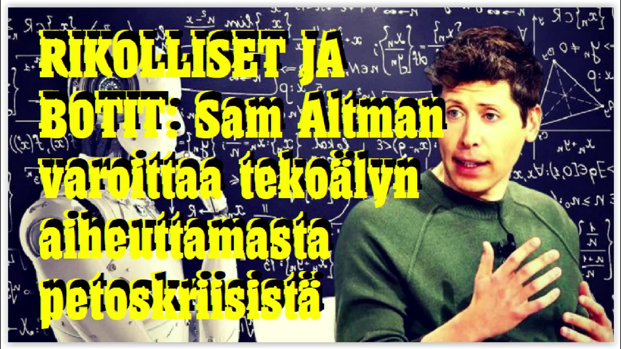 Rikolliset ja botit - Tekoälyn aiheuttama petoskriisi