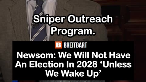 Newsom: We Will Not Have a 2028 Election: "Code Red"