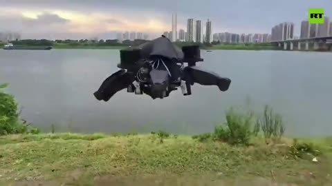 Flying, Swimming, Missile-Firing 3D-PRINTED Killer Turtle Drones