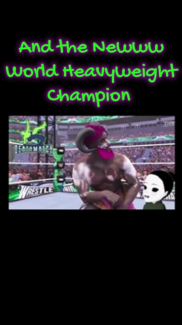 McDuggins: World Champion #shorts #wrestling #mcduggins #gunther #contentcreatordeathmatch