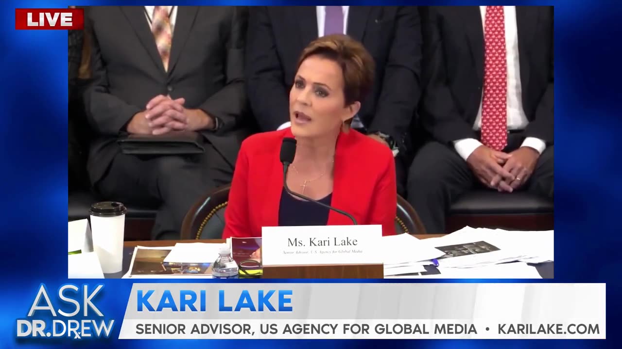 Kari and Dr. Drew talk about Kari's ELECTRIC Testimony before the House Foreign Affairs Committee