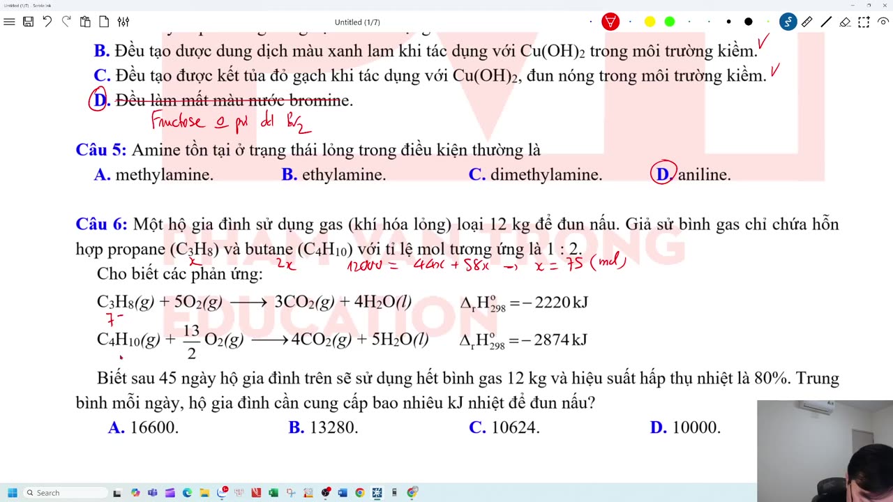 VIDEO CHỮA ĐỀ TỔNG KIỂM TRA 23