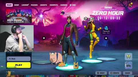 FORTNITE CHAPTER FINALE ZERO HOUR LIVE EVENT TODAY!!! Fortnite With My Babe! [100 Follower Goal]