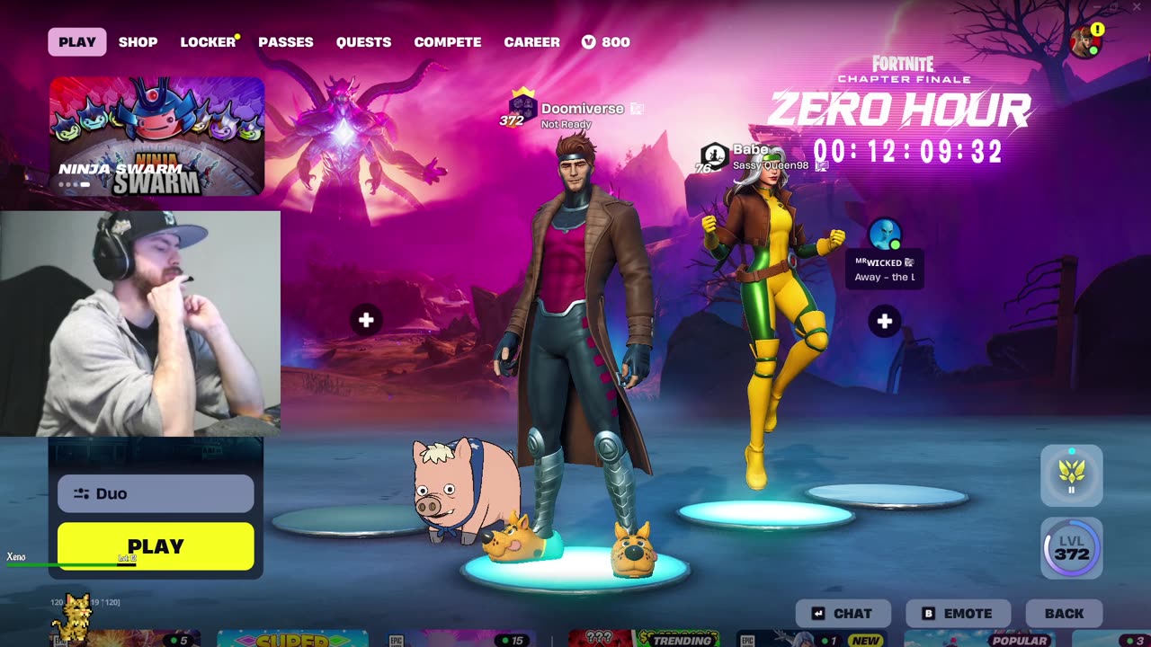 FORTNITE CHAPTER FINALE ZERO HOUR LIVE EVENT TODAY!!! Fortnite With My Babe! [100 Follower Goal]
