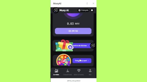 NEW MINING MINI APPBOT TELEGRAM MUXYAI