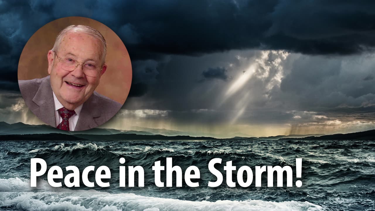 PEACE IN THE STORM​​​​! – Luke 16:10 Devotional by Pastor Cecil A. Thompson