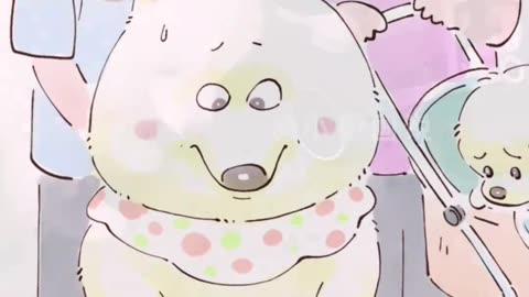 Three types of "cotton candy"