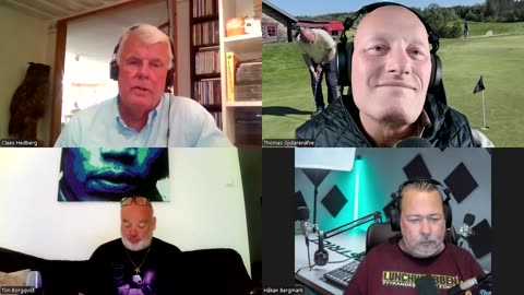Vad gjorde du som 24-åring. Panelen diskuterar. Panel: Bergmark, Borgqvist, Hedberg och Gjutarenäfve
