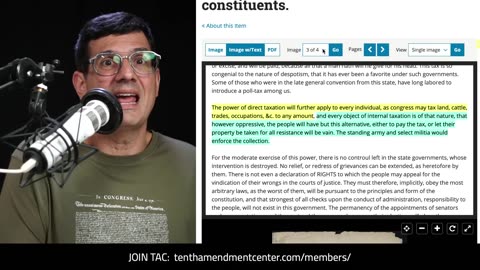 Taxation Will Bleed You Dry: Anti-Federalist Warnings Ignored