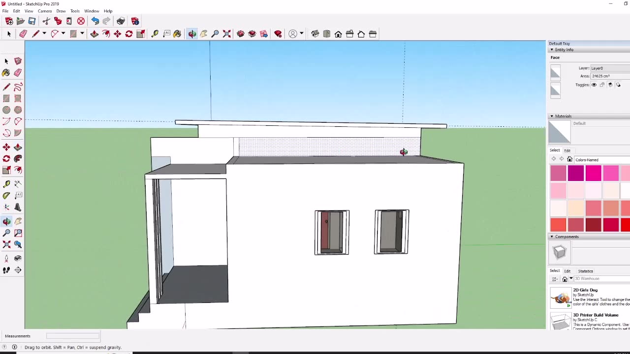 tutorial design house size 6 x 6 meters 32
