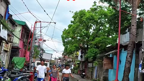Sitaw Street in Barangay Tumana, Marikina City, Philippines