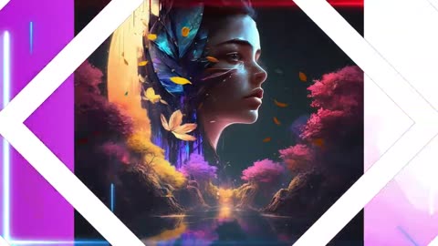 Midjourney's AI Lovely Girl: Captivating Animation and Upbeat Music