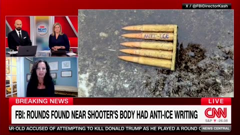 CNN Analyst Claims Anti-ICE Etchings On Bullet 'Not Enough' To Determine Motive