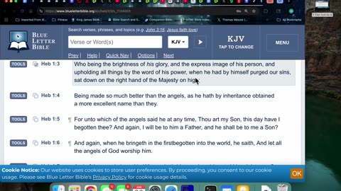 6/20/25 Heb 1:3-8 GOD’S WORD/NAME is for ever and ever: a sceptre of righteousness