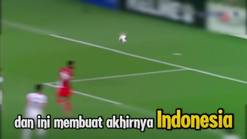the second goal from the Indonesian national team