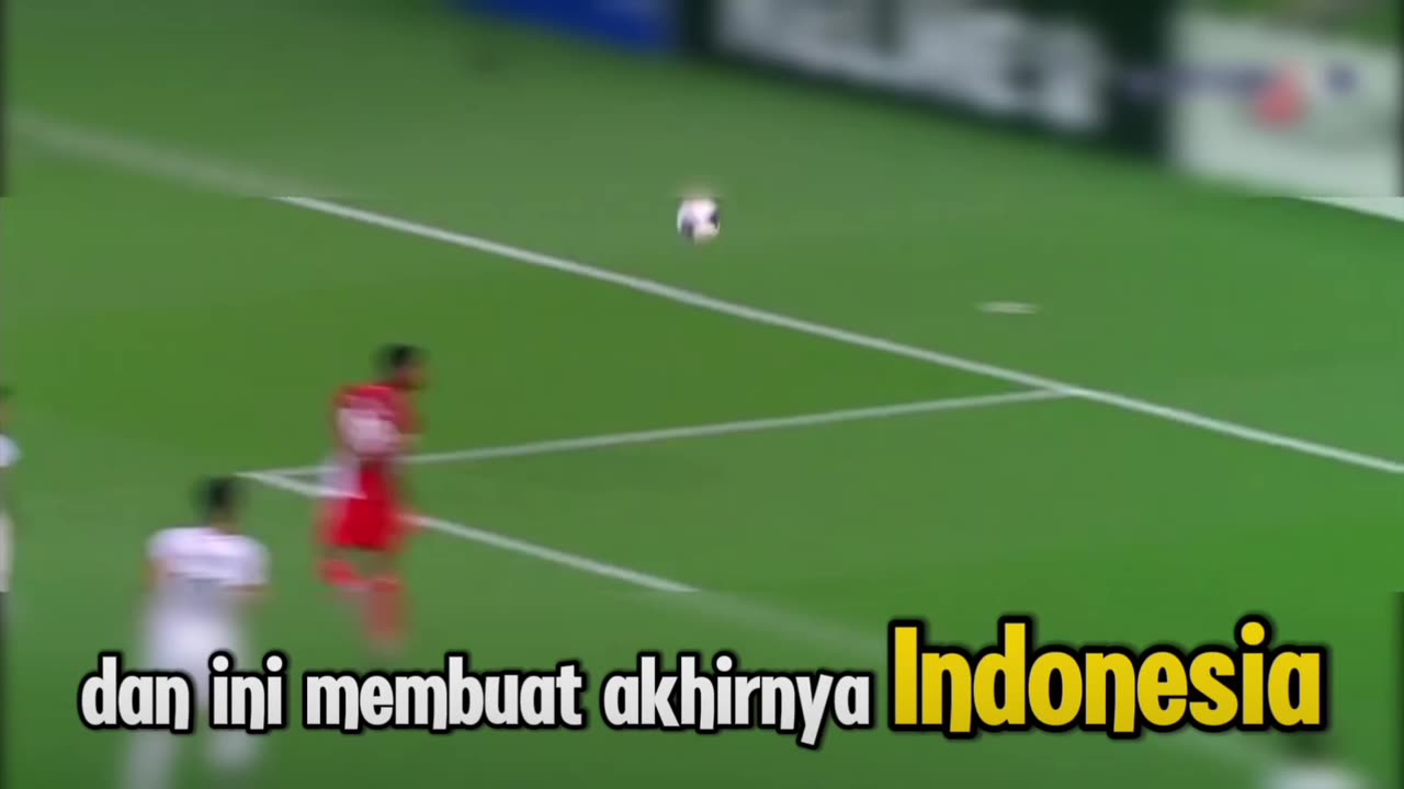 the second goal from the Indonesian national team