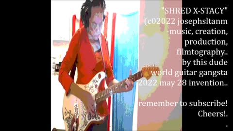 GUITAR MELTDOWN SHRED X-STACY Original by zbraXing