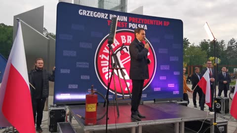 Grzegorz Braun w Miechowie | Spotkanie z wyborcami 6 maja 2025 roku