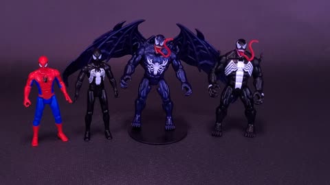 Hasbro Marvel Spider-Man Epic World of Action VenomVersus Deluxe Venom Review