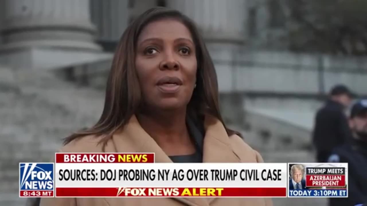 Letitia James Under Grand Jury Investigation By The DOJ