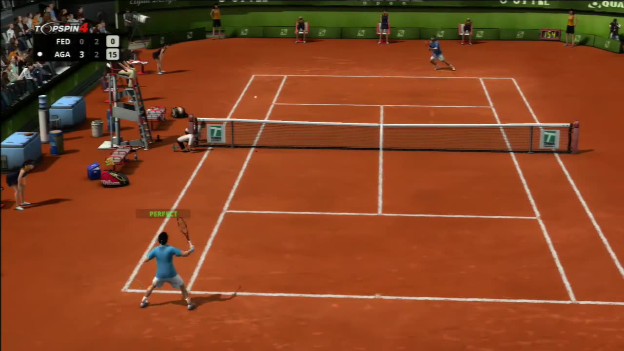 Top Spin 4 Online #13 Federer VS JokerJunfan007