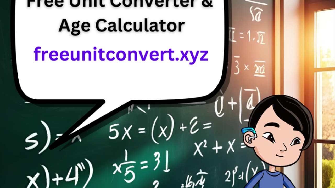 Convert ANY Unit for FREE! Plus Age Calculator – FreeUnitConvert.xyz