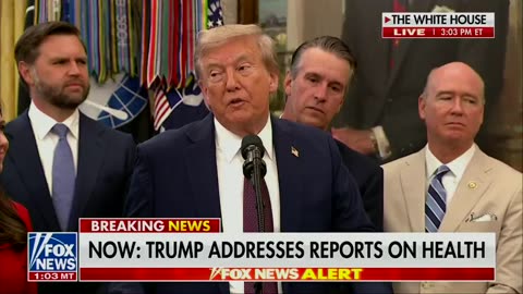 Trump Addresses 'Health Concerns' In New Press Conference