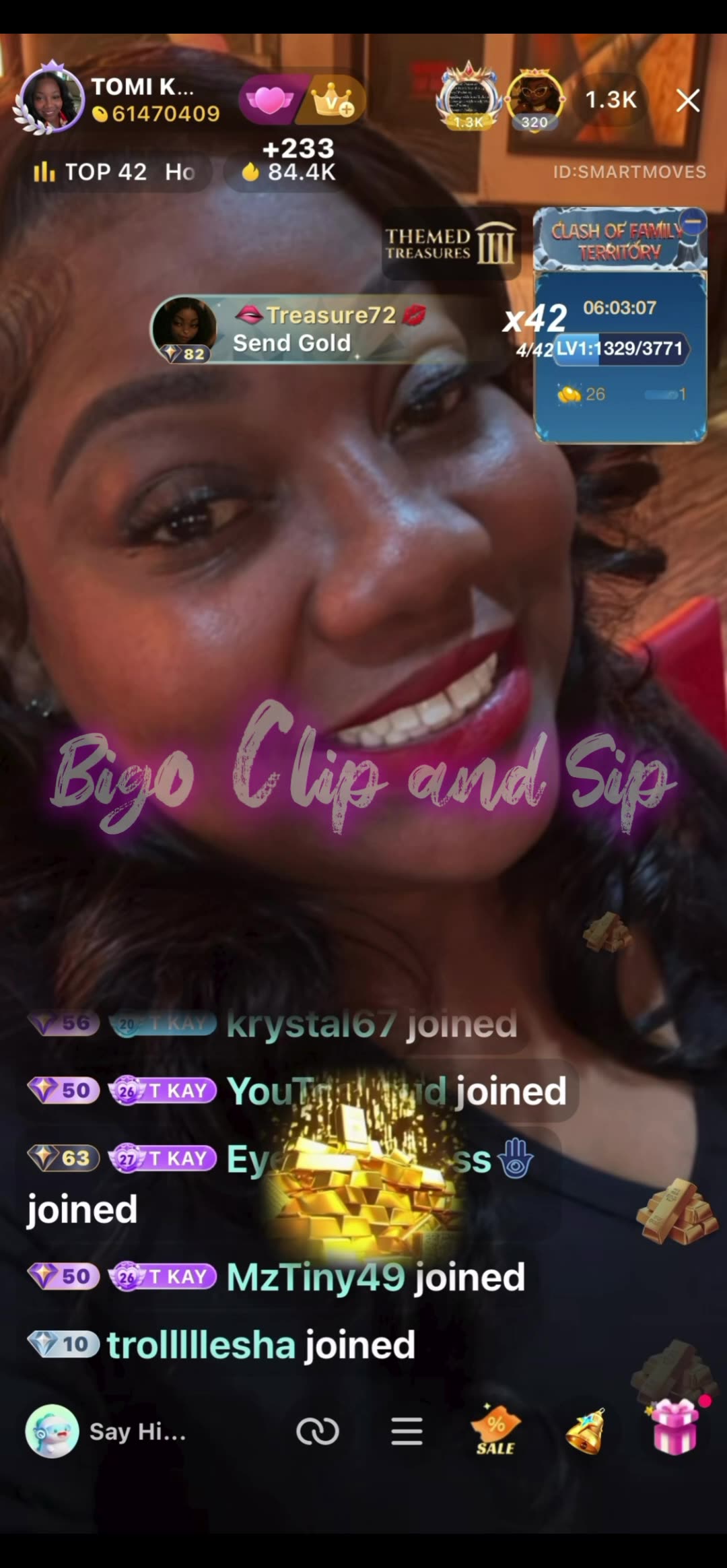 TomiKay on Dre swatting-reads the brother text w/Regina 10/29/25 #bigoclipandsip