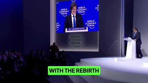 Javier Milei gives a HUGE shout for saving the world from the socialist and woke “parasites.”