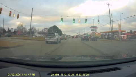 Random Driving in Dearborn And Dearborn Heights, Michigan, January 10, 2026