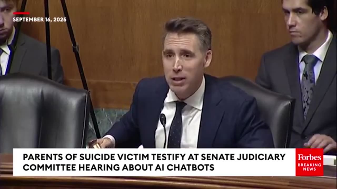 'Let Me Just Read That Again'_ Hawley Reads Shocking Actual Conversation Between AI Chatbot & Child