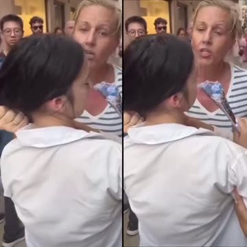 American tourist grabs pickpocket by ponytail, does not let go till purse returned