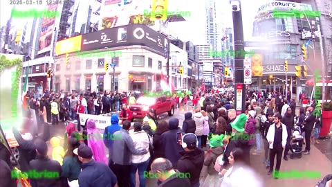 St Patricks Day Parade 2025 Rained out timelapse - Dumbass Square