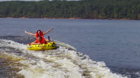 Hot Girls Take on Water Sports! 