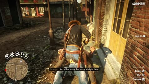 RDR2 * John Gets Robbed at St. Denis Gun Shop