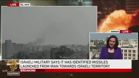 Iran strikes Tel Aviv and Herzliya in broad daylight after a senior Iranian general was killed