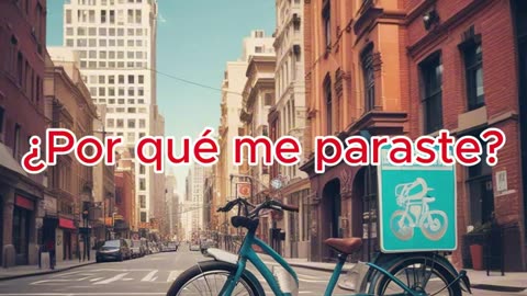 ¿Por qué me paraste