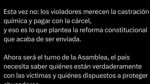 Castración química en Ecuador
