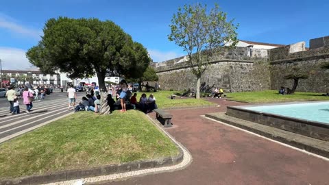 LIVE: Santo Cristo Feast Walk Monday Ponta Delgada, Sao Miguel Azores Portugal - 26.05.2025 #IRL